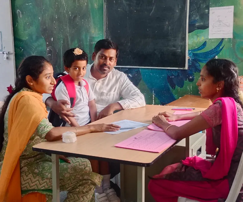 Students learning